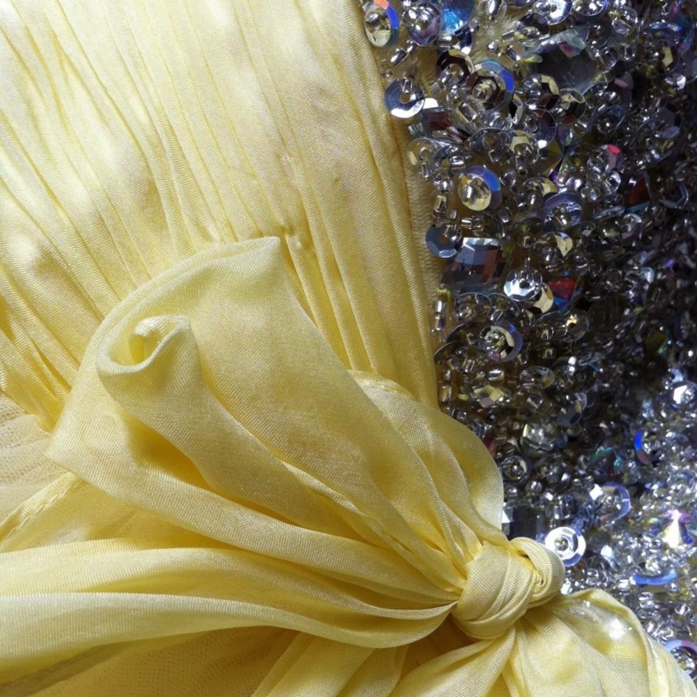 Sherri Hill yellow dress